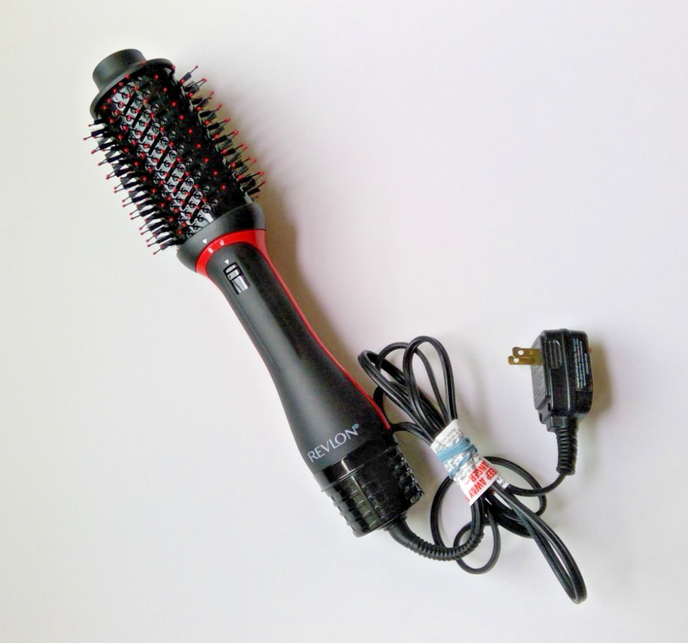 REVLON One-Step Volumizer PLUS Hair Dryer and Hot Air Brush Black NEW NO BOX